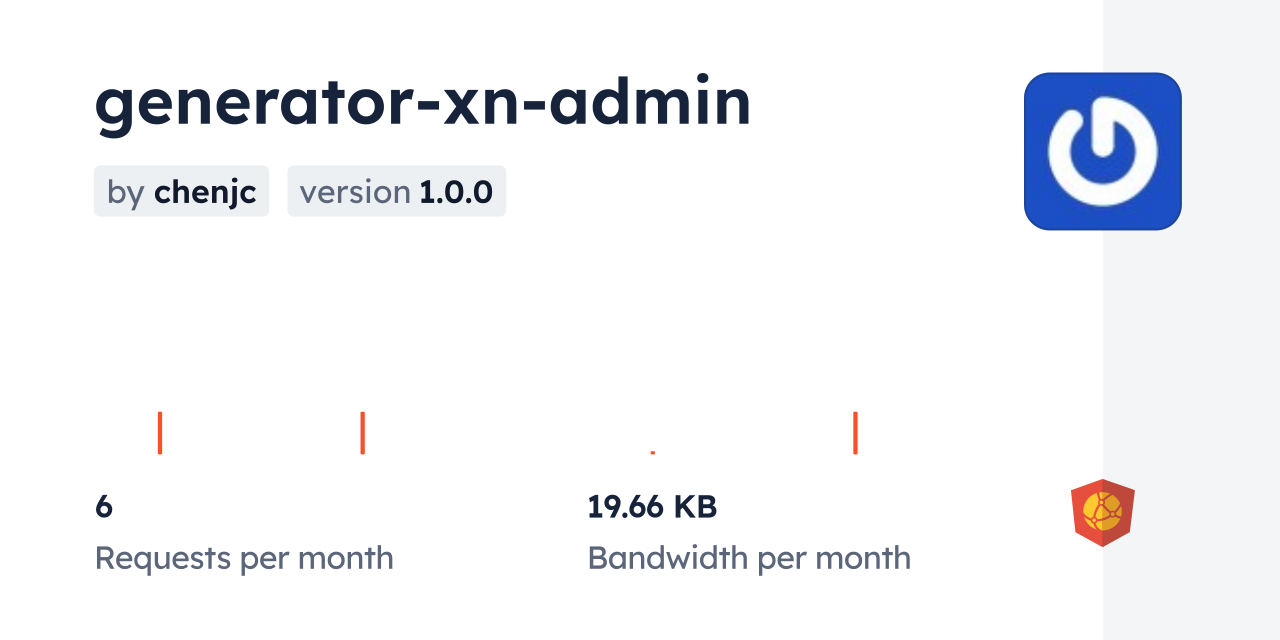 generator-xn-admin CDN by jsDelivr - A CDN for npm and GitHub