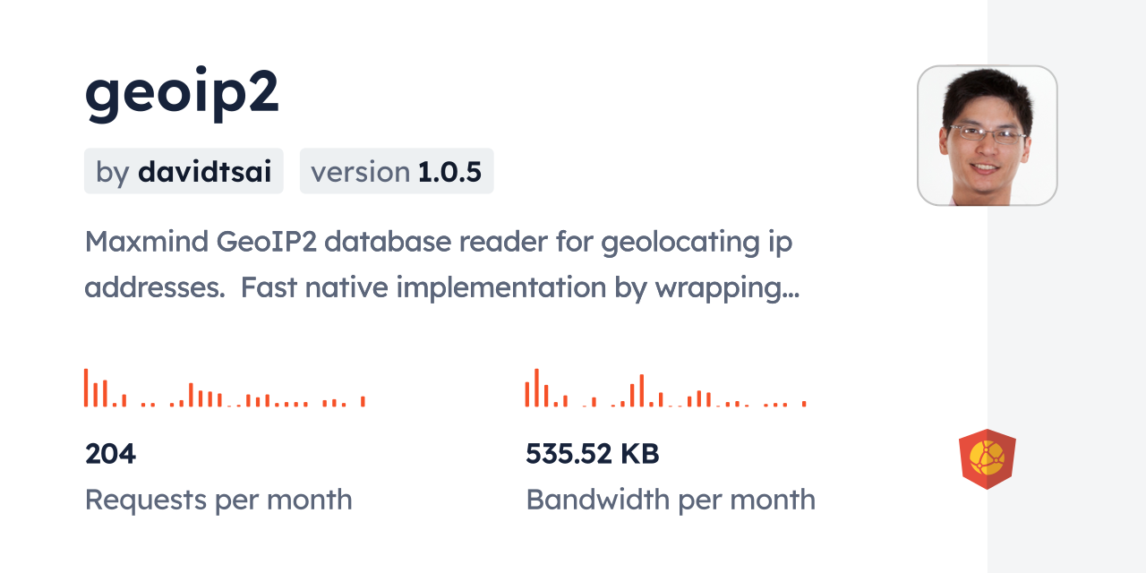 geoip2 CDN by jsDelivr - A CDN for npm and GitHub