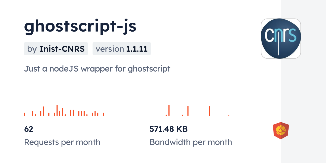 ghostscript-js CDN by jsDelivr - A CDN for npm and GitHub