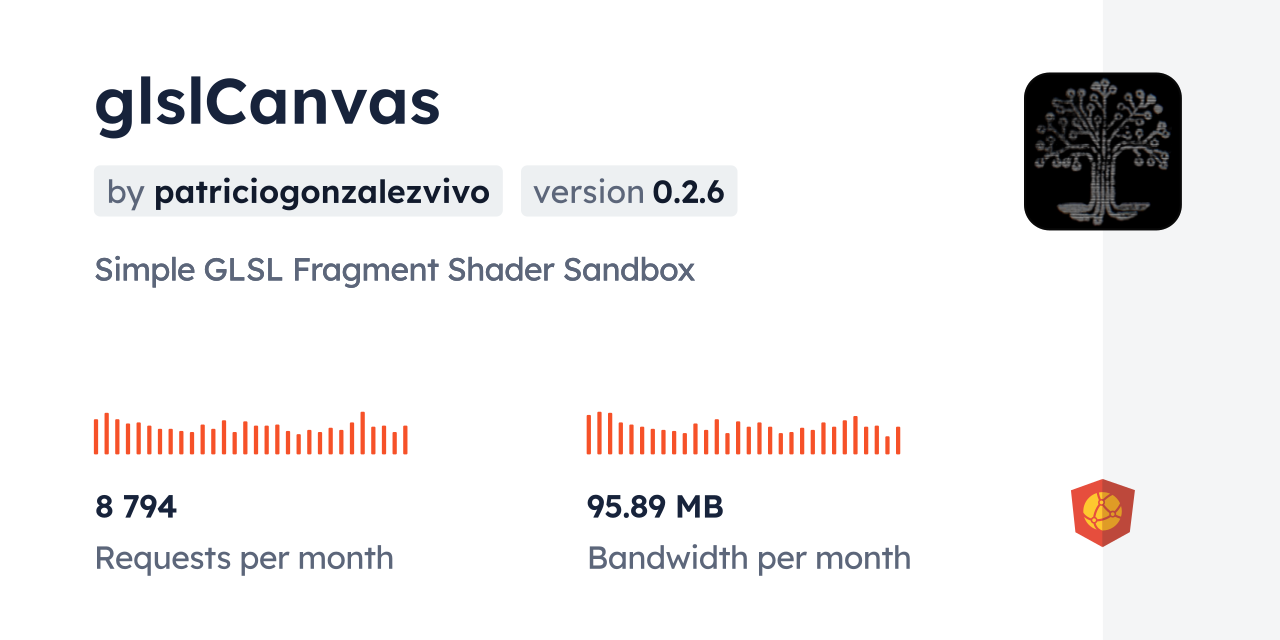 glslCanvas CDN by jsDelivr - A CDN for npm and GitHub
