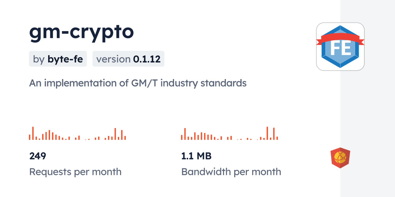 gm-crypto CDN by jsDelivr - A CDN for npm and GitHub