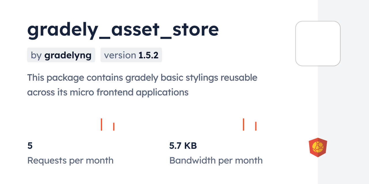 gradely_asset_store CDN by jsDelivr - A CDN for npm and GitHub