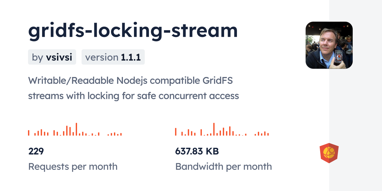 gridfs-locking-stream CDN by jsDelivr - A CDN for npm and GitHub