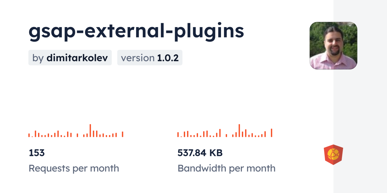 gsap-external-plugins CDN by jsDelivr - A CDN for npm and GitHub
