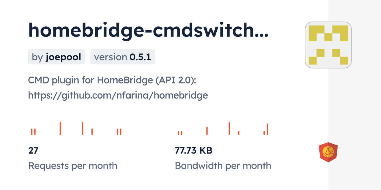 homebridge-cmdswitch2-no-logs CDN by jsDelivr - A CDN for npm and GitHub
