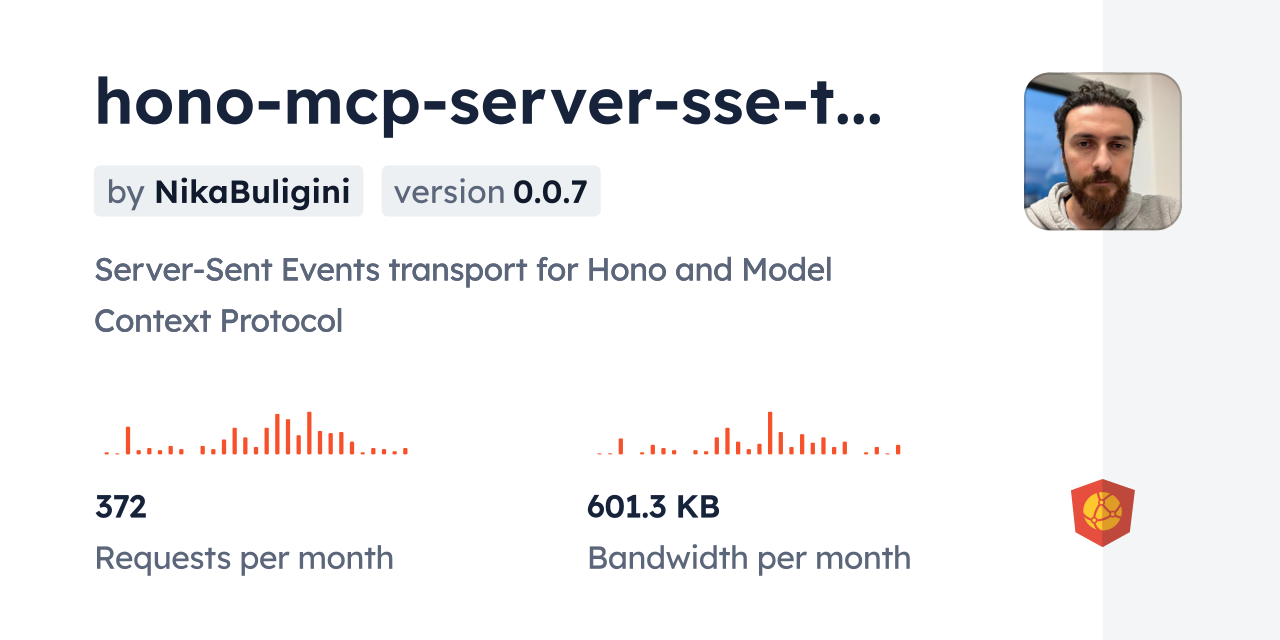 hono-mcp-server-sse-transport CDN by jsDelivr - A CDN for npm and GitHub