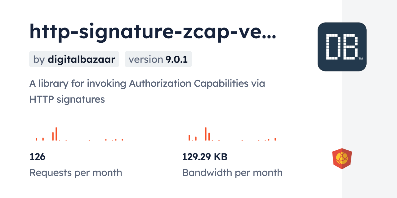 http-signature-zcap-verify CDN by jsDelivr - A CDN for npm and GitHub