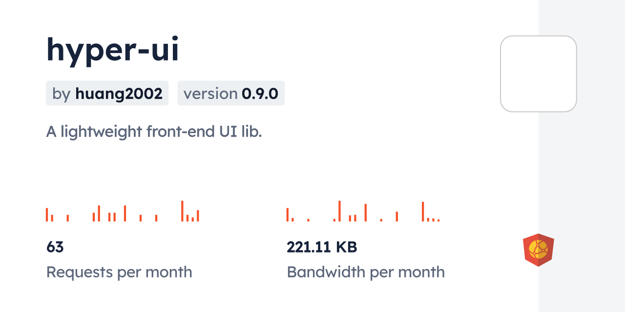 hyper-ui CDN by jsDelivr - A CDN for npm and GitHub