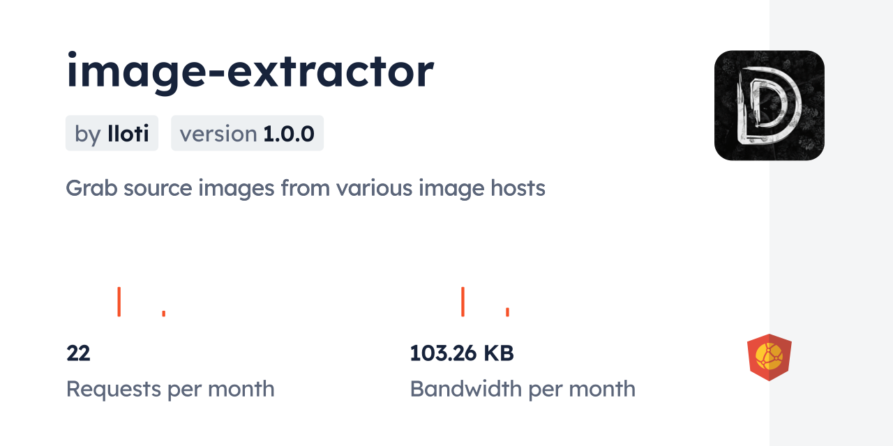 image-extractor CDN by jsDelivr - A CDN for npm and GitHub