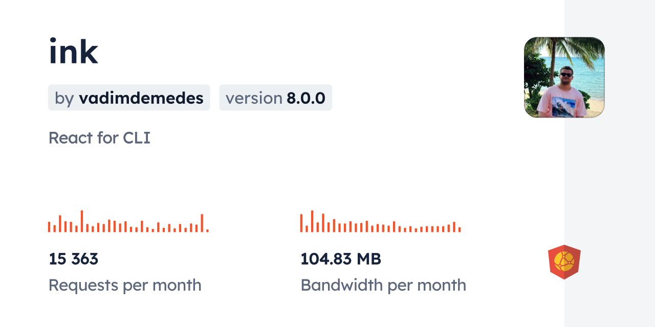ink CDN by jsDelivr - A CDN for npm and GitHub