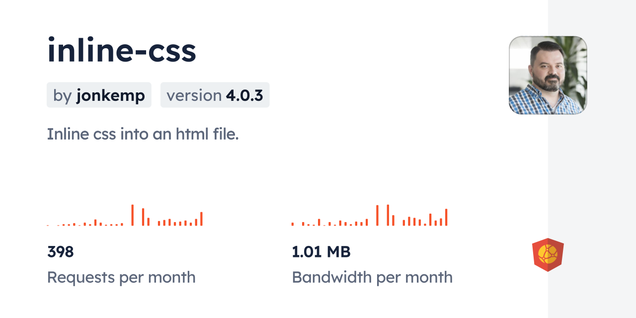 inline-css CDN by jsDelivr - A CDN for npm and GitHub