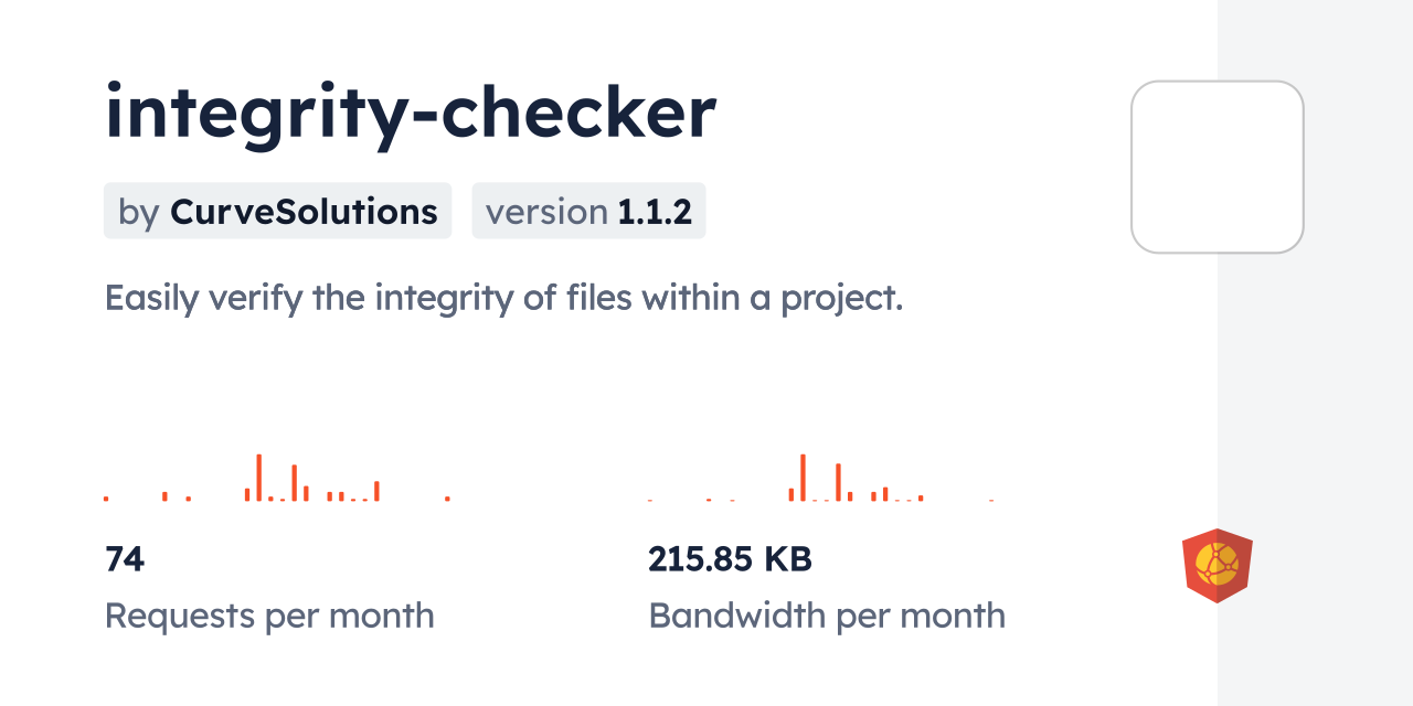 integrity-checker CDN by jsDelivr - A CDN for npm and GitHub