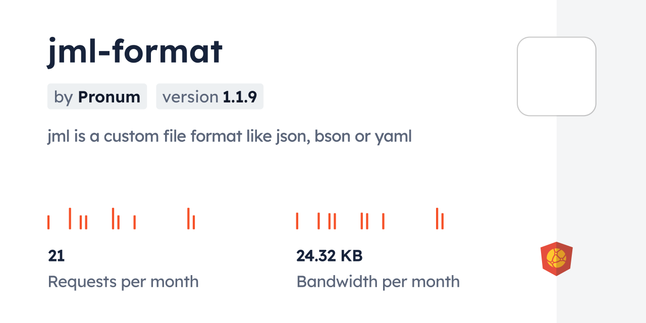 jml-format CDN by jsDelivr - A CDN for npm and GitHub