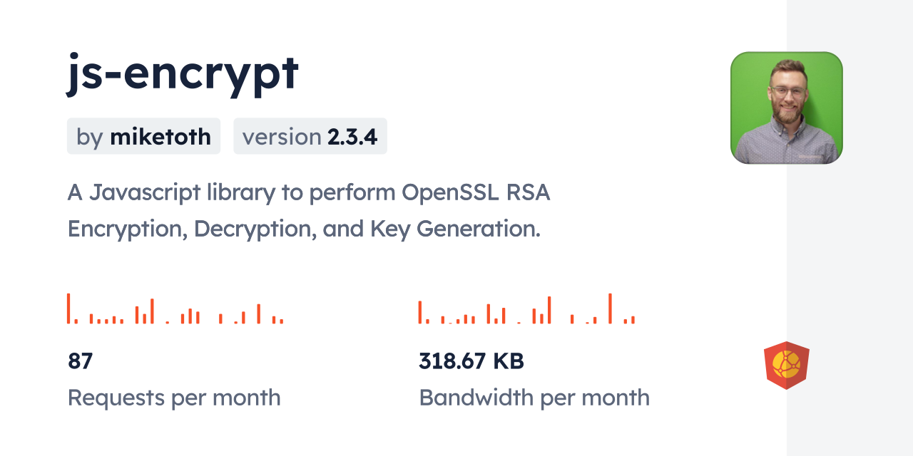 js-encrypt CDN by jsDelivr - A CDN for npm and GitHub