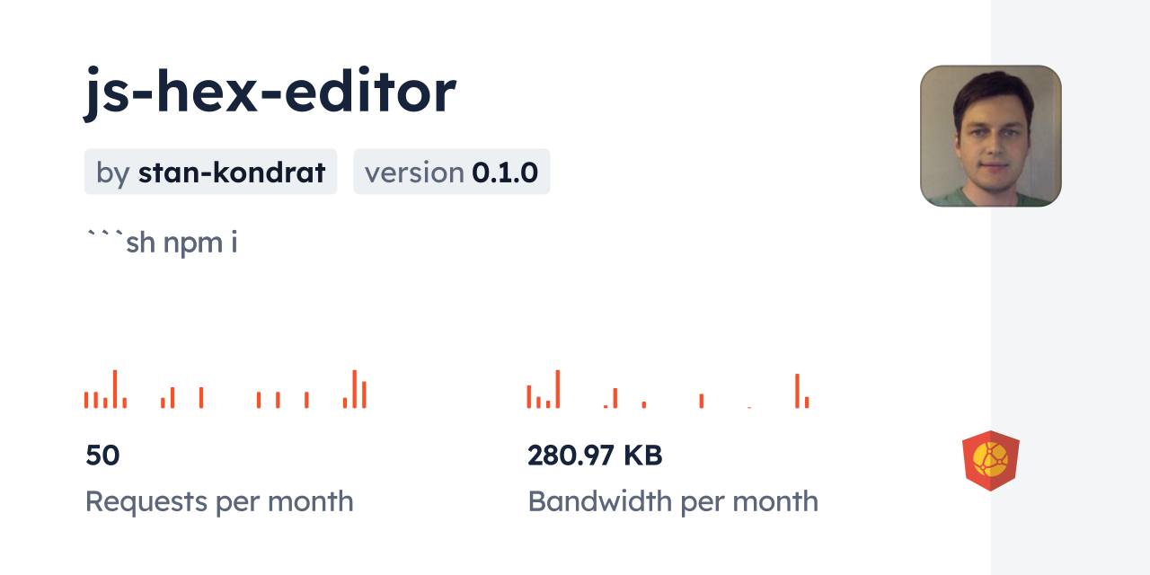 js-hex-editor CDN by jsDelivr - A CDN for npm and GitHub