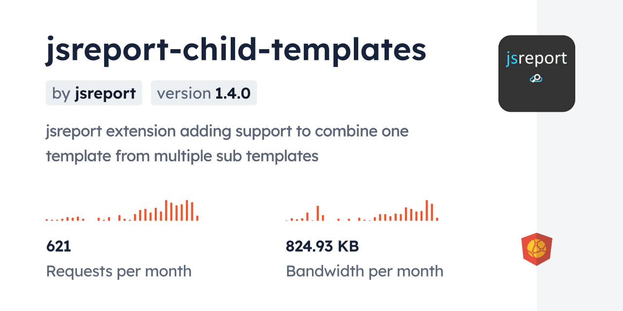 jsreport-child-templates CDN by jsDelivr - A CDN for npm and GitHub