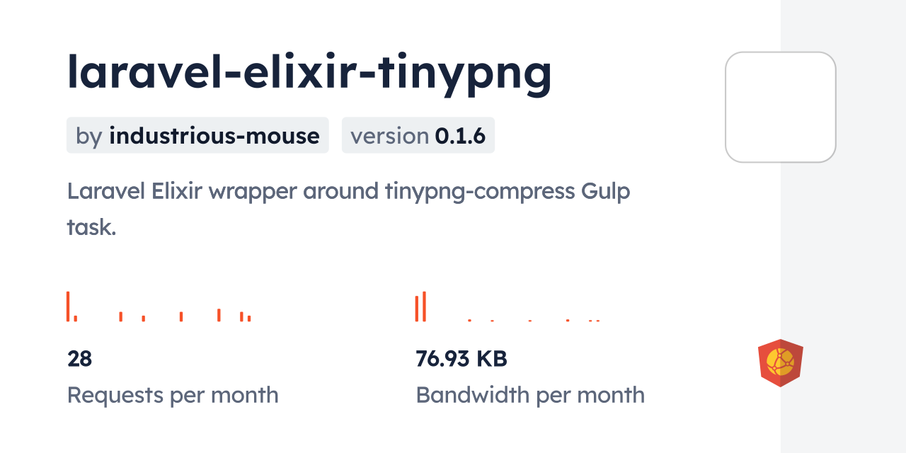 laravel-elixir-tinypng CDN by jsDelivr - A CDN for npm and GitHub