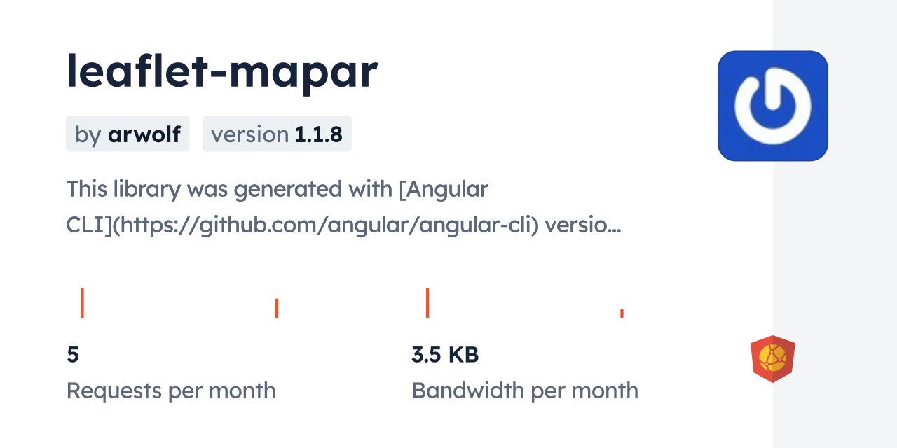 leaflet-mapar CDN by jsDelivr - A CDN for npm and GitHub