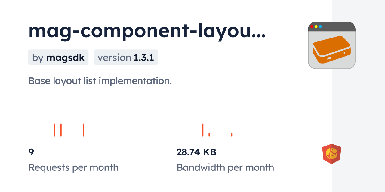 mag-component-layout-list CDN by jsDelivr - A CDN for npm and GitHub