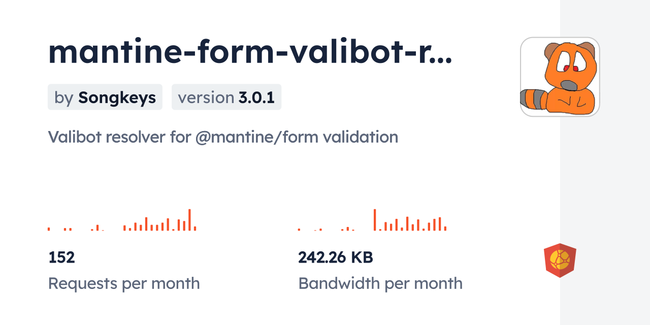 mantine-form-valibot-resolver CDN by jsDelivr - A CDN for npm and GitHub