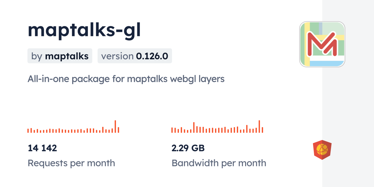 maptalks-gl CDN by jsDelivr - A CDN for npm and GitHub