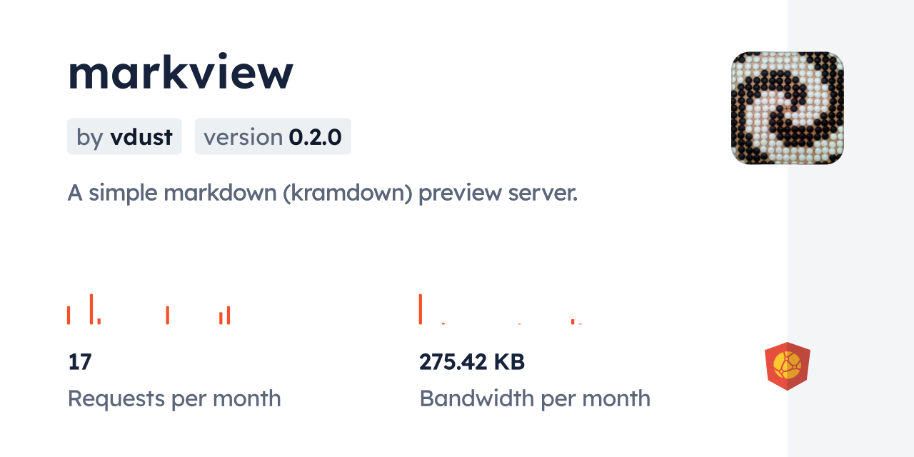 markview CDN by jsDelivr - A CDN for npm and GitHub