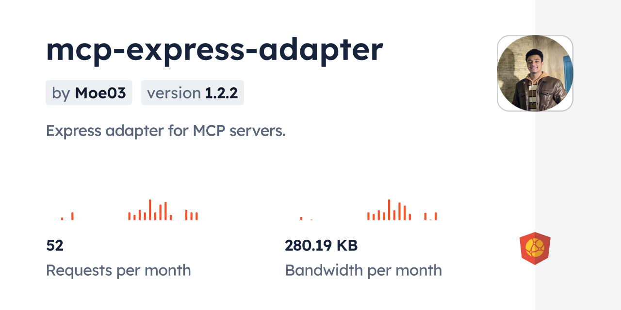 mcp-express-adapter CDN by jsDelivr - A CDN for npm and GitHub