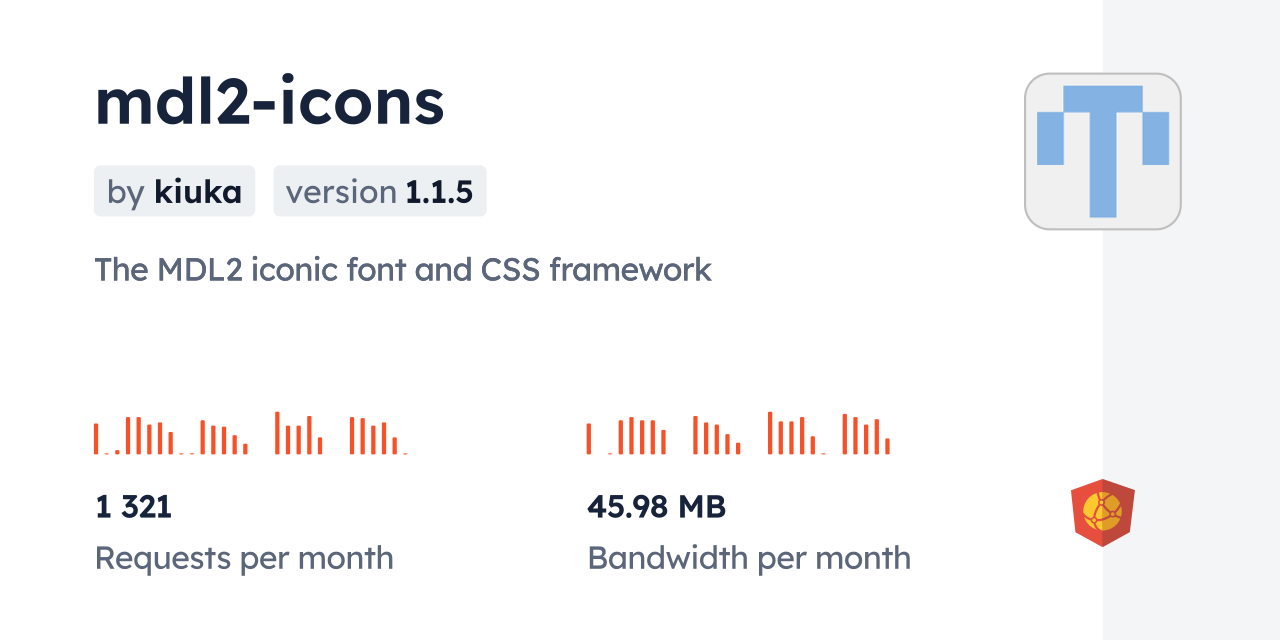 mdl2-icons CDN by jsDelivr - A CDN for npm and GitHub