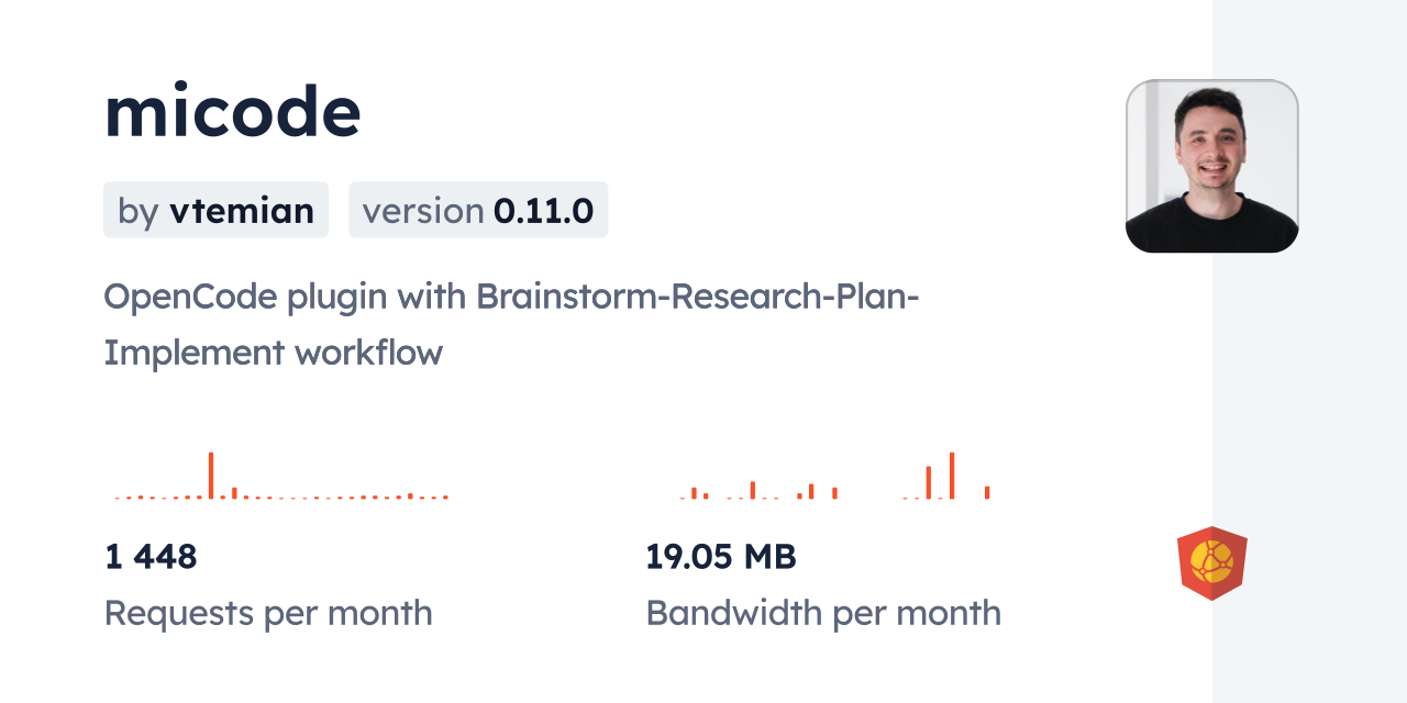 micode CDN by jsDelivr - A CDN for npm and GitHub