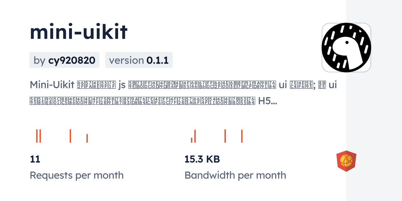 mini-uikit CDN by jsDelivr - A CDN for npm and GitHub
