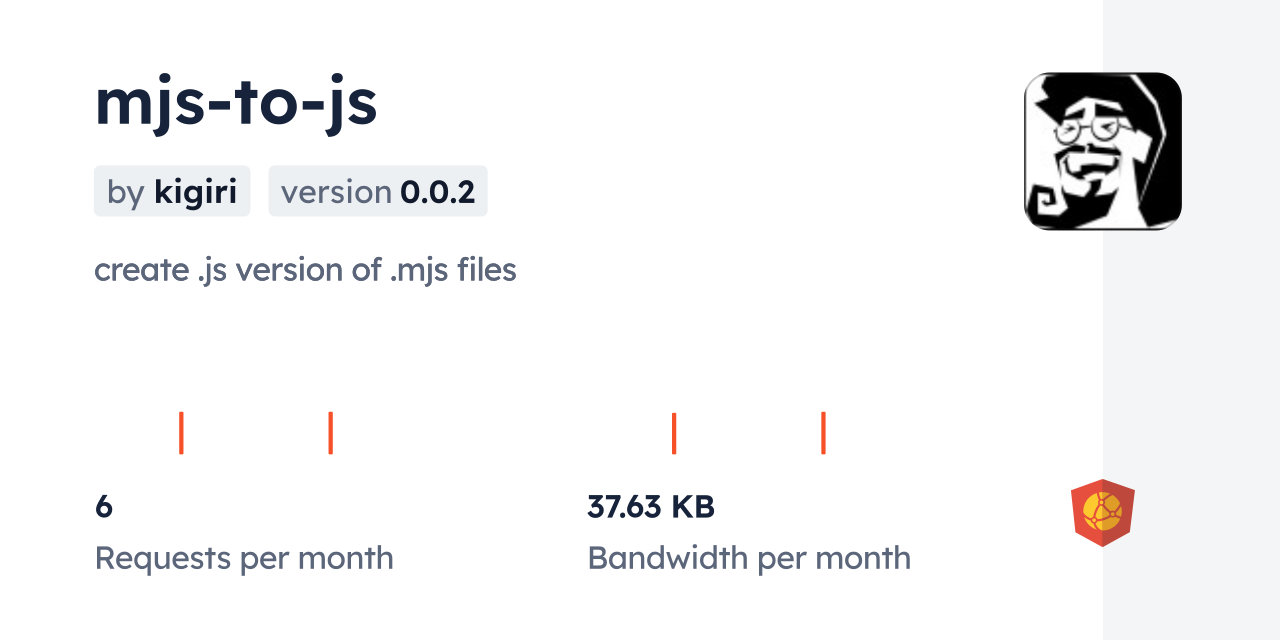 mjs-to-js CDN by jsDelivr - A CDN for npm and GitHub