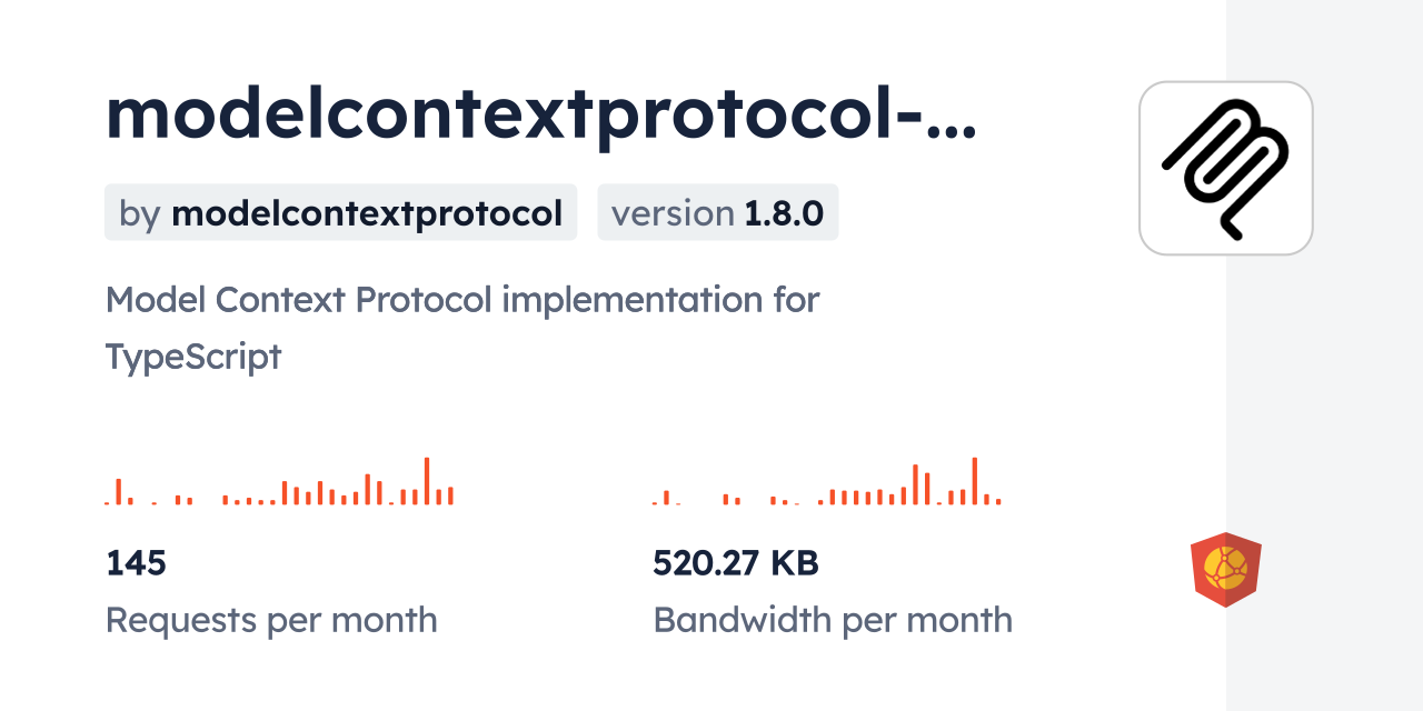 modelcontextprotocol-cjs CDN by jsDelivr - A CDN for npm and GitHub