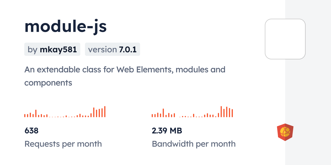 module-js CDN by jsDelivr - A CDN for npm and GitHub