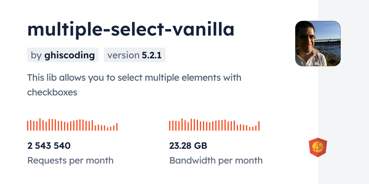 multiple-select-vanilla CDN by jsDelivr - A CDN for npm and GitHub