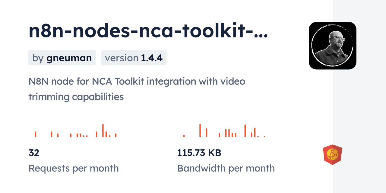 n8n-nodes-nca-toolkit-v2 CDN by jsDelivr - A CDN for npm and GitHub