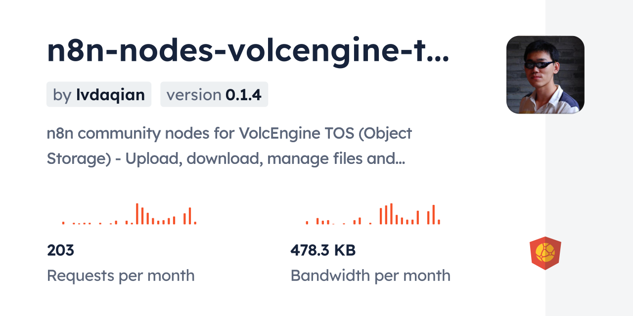 n8n-nodes-volcengine-tos CDN by jsDelivr - A CDN for npm and GitHub