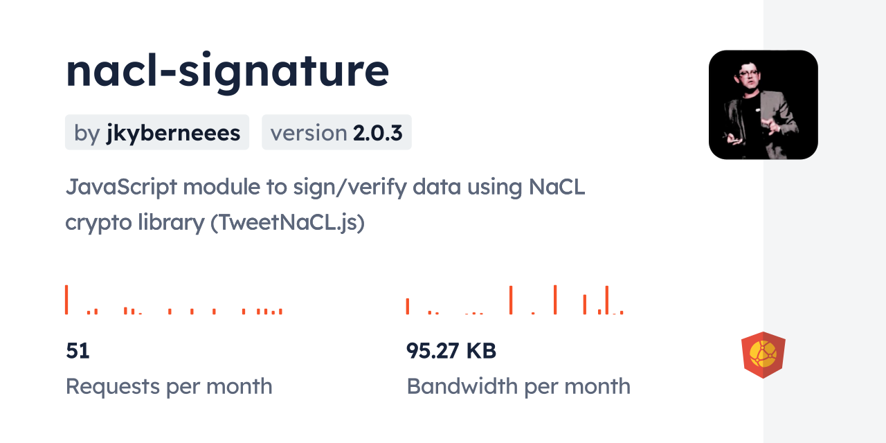 nacl-signature CDN by jsDelivr - A CDN for npm and GitHub