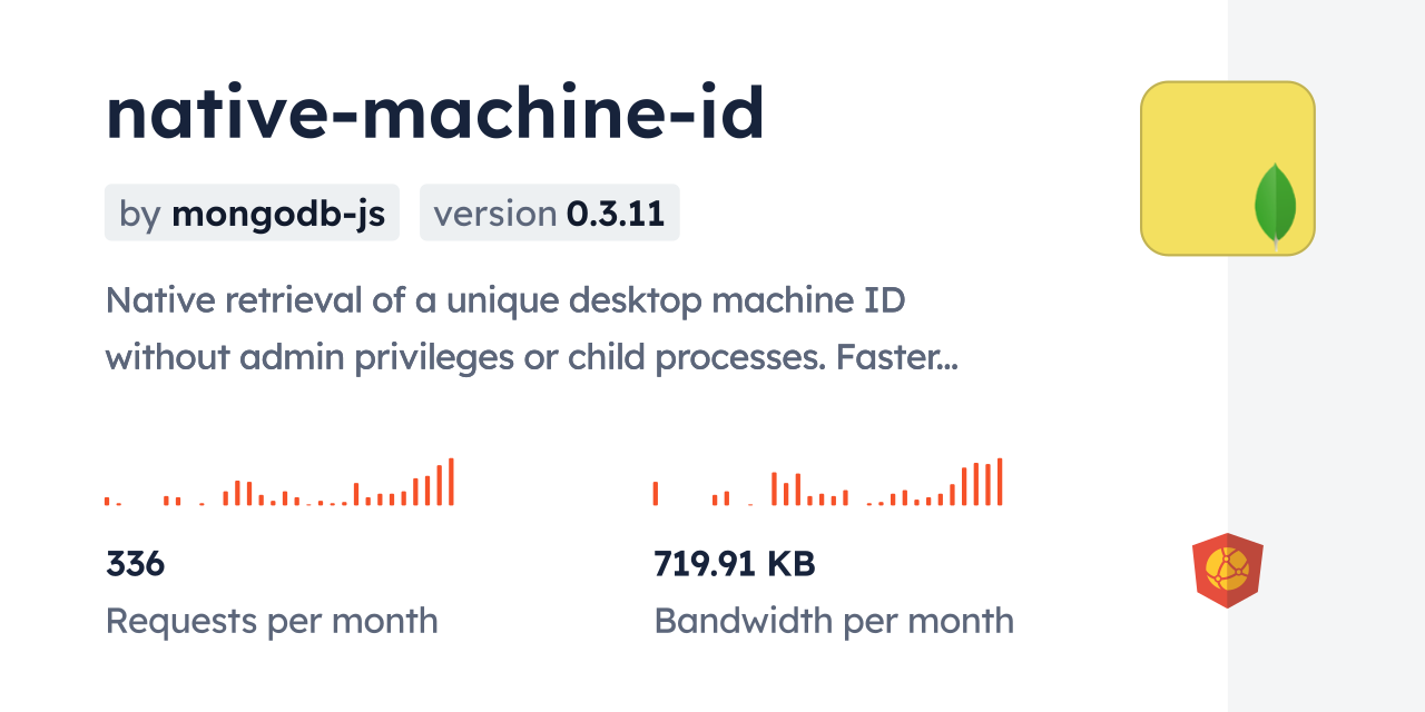 native-machine-id CDN by jsDelivr - A CDN for npm and GitHub