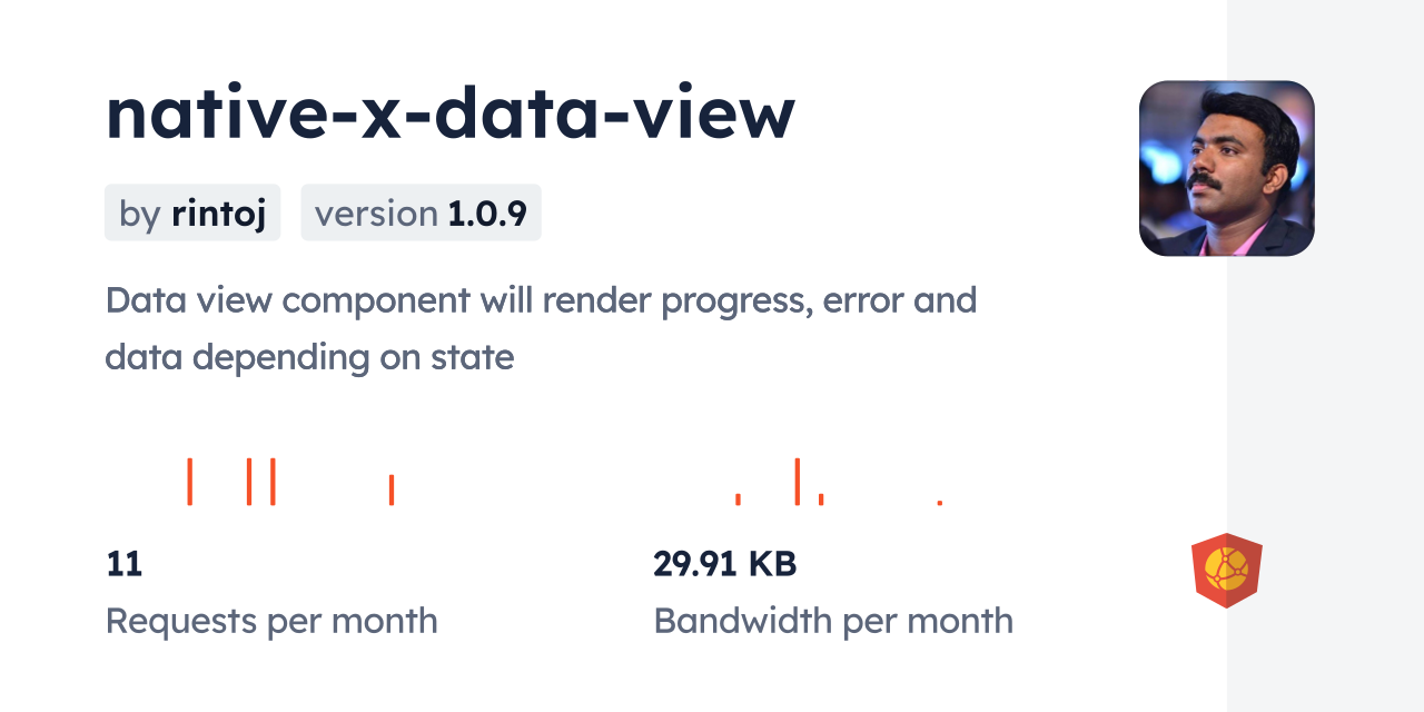 native-x-data-view CDN by jsDelivr - A CDN for npm and GitHub