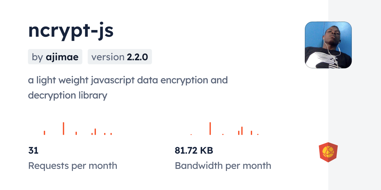 ncrypt-js CDN by jsDelivr - A CDN for npm and GitHub