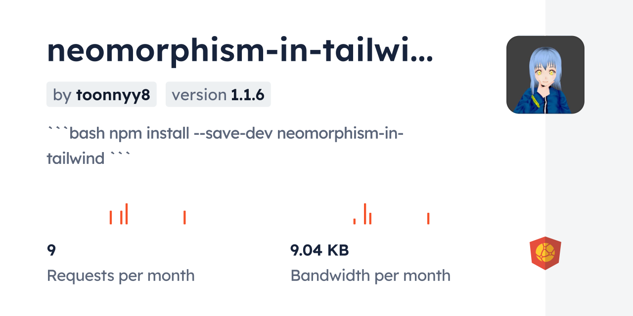 neomorphism-in-tailwind CDN by jsDelivr - A CDN for npm and GitHub
