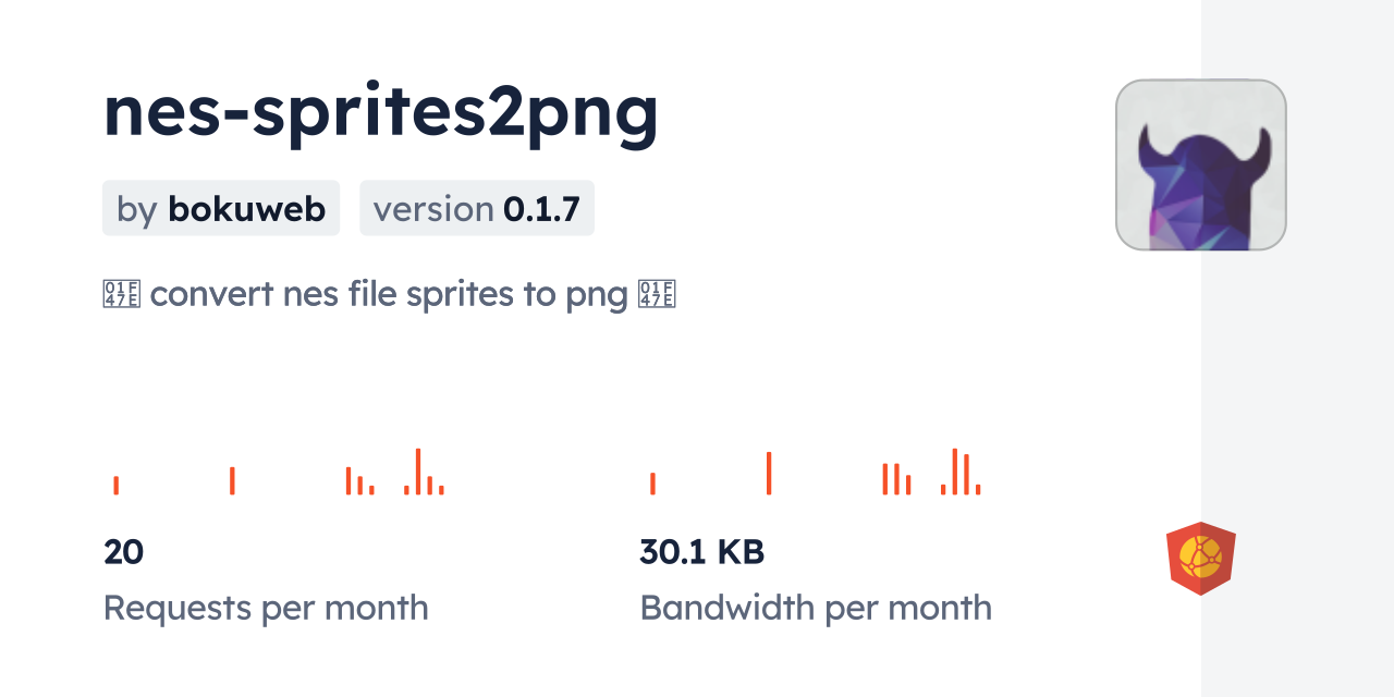 nes-sprites2png CDN by jsDelivr - A CDN for npm and GitHub