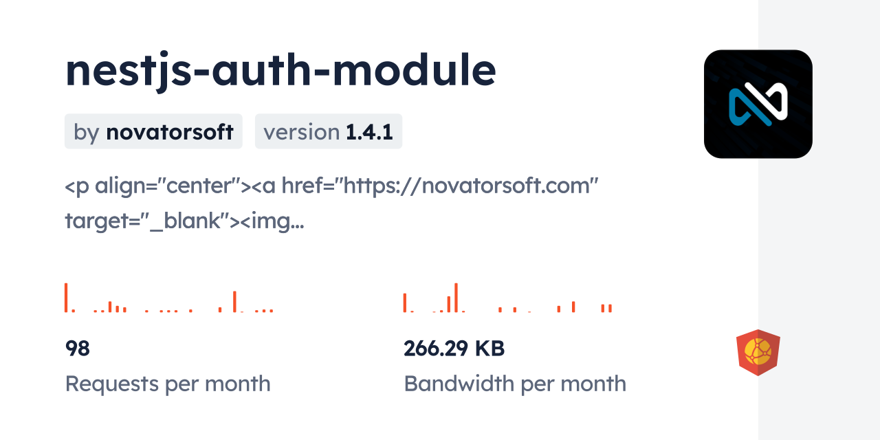 nestjs-auth-module CDN by jsDelivr - A CDN for npm and GitHub