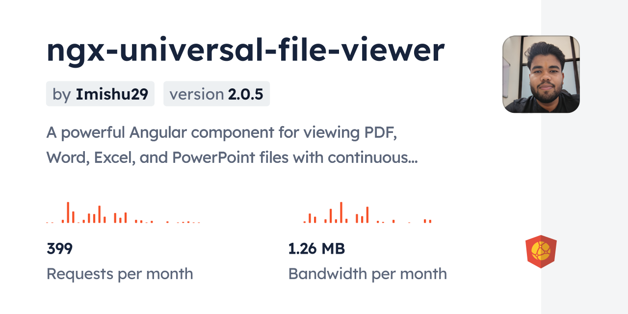 ngx-universal-file-viewer CDN by jsDelivr - A CDN for npm and GitHub