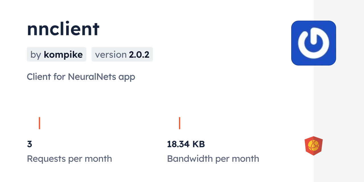 nnclient CDN by jsDelivr - A CDN for npm and GitHub