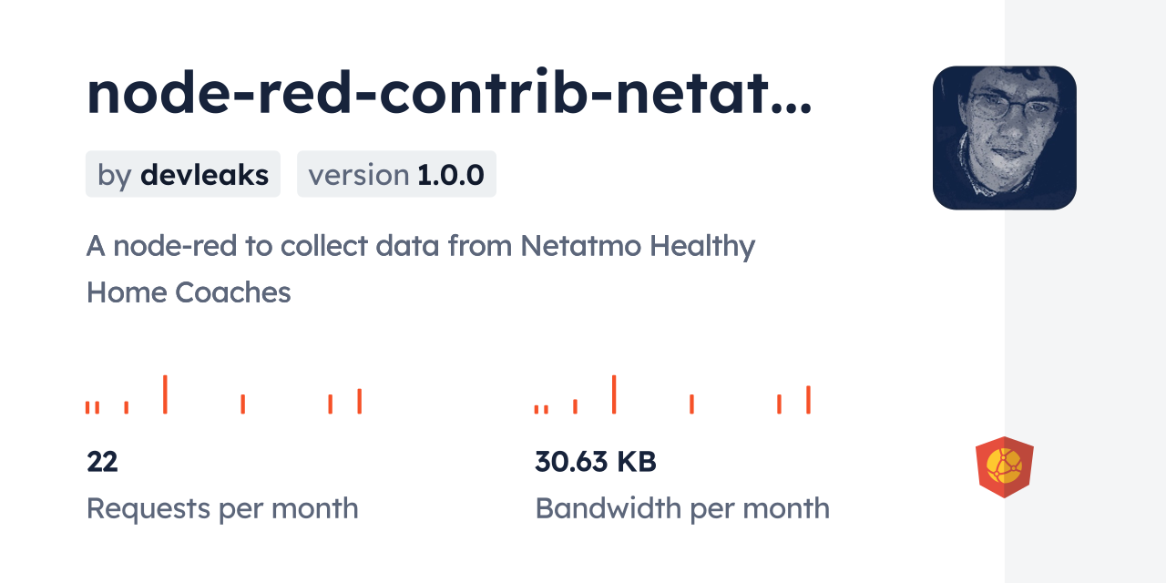 node-red-contrib-netatmo-homecoach CDN by jsDelivr - A CDN for npm and ...
