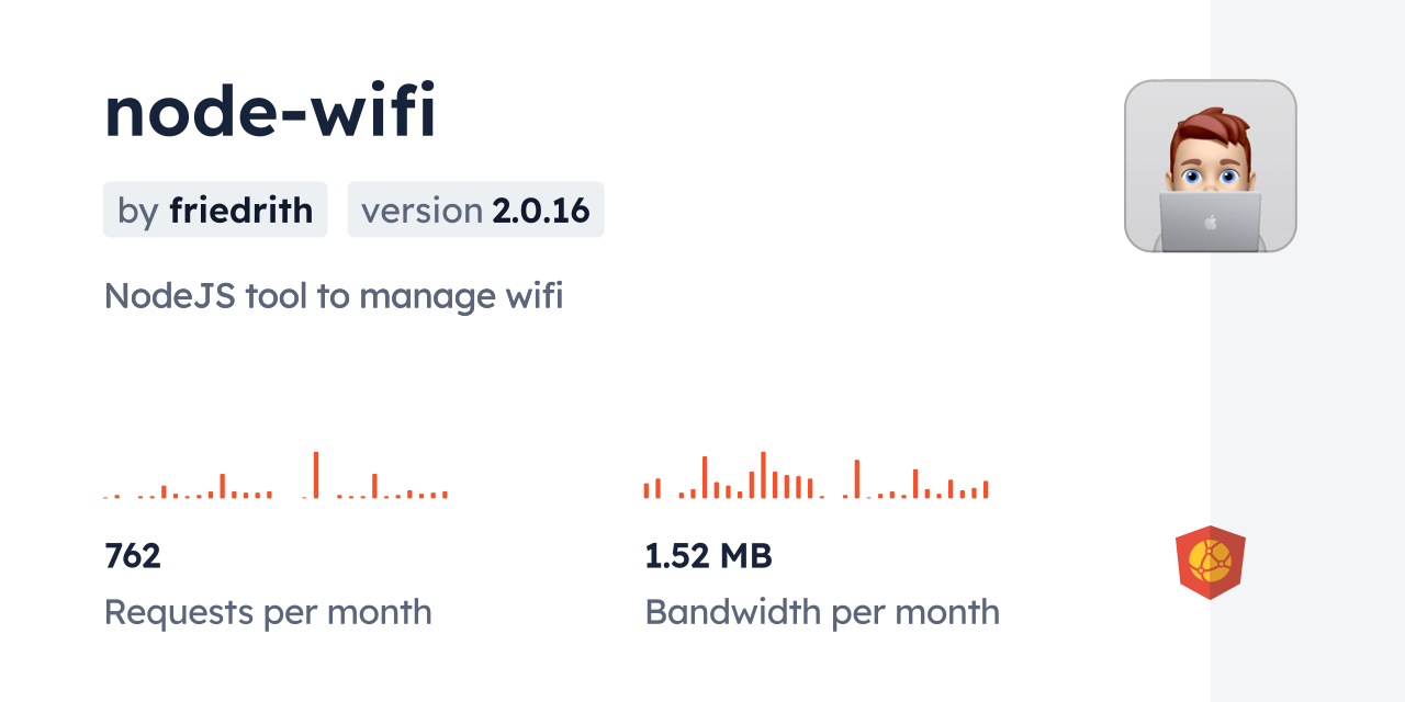 node-wifi CDN by jsDelivr - A CDN for npm and GitHub