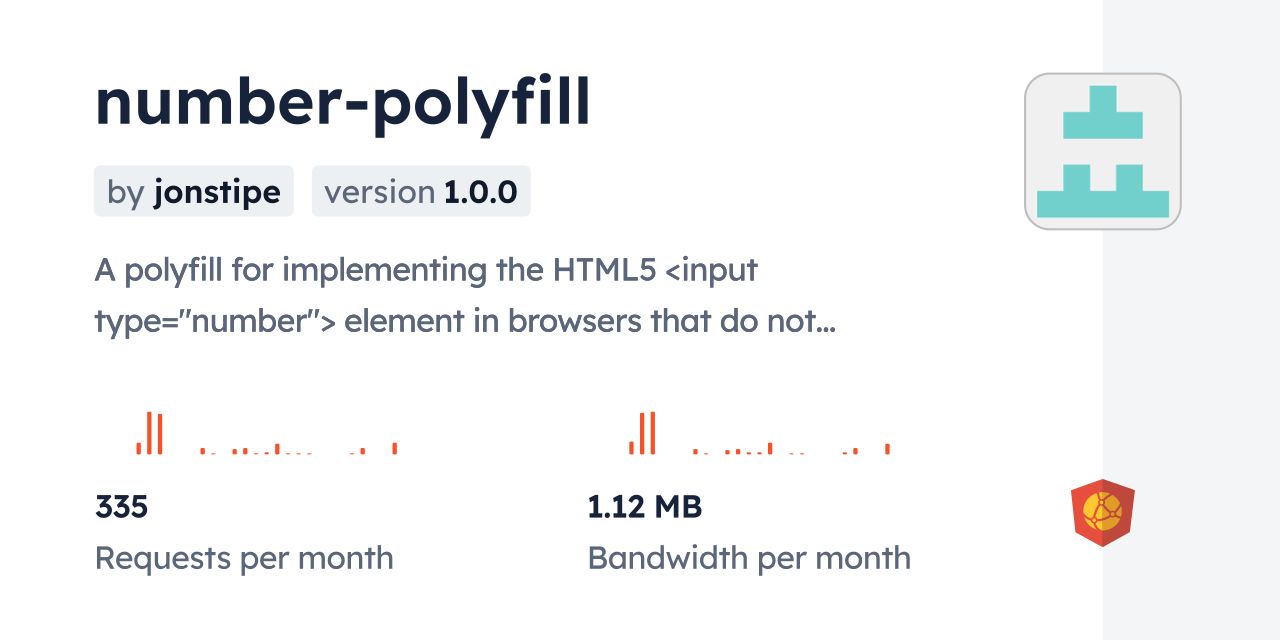 number-polyfill CDN by jsDelivr - A CDN for npm and GitHub