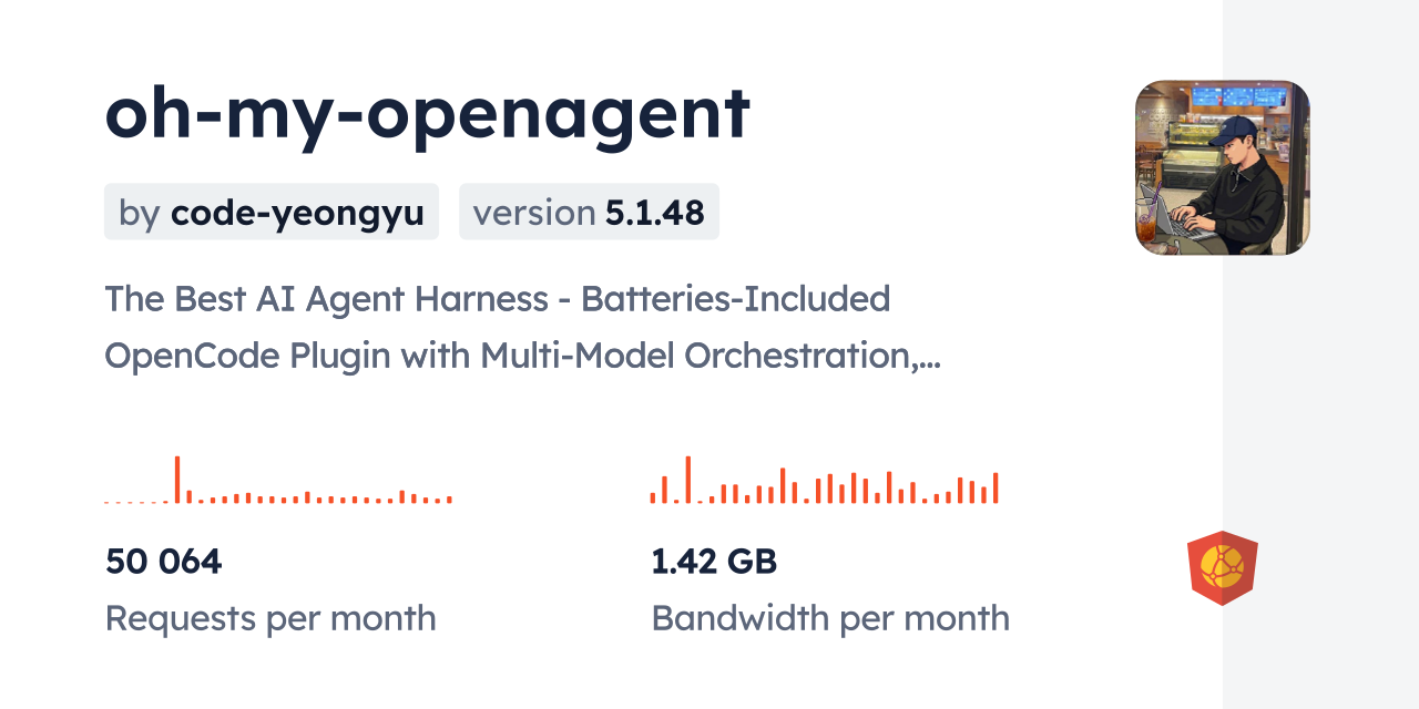 oh-my-openagent CDN by jsDelivr - A CDN for npm and GitHub