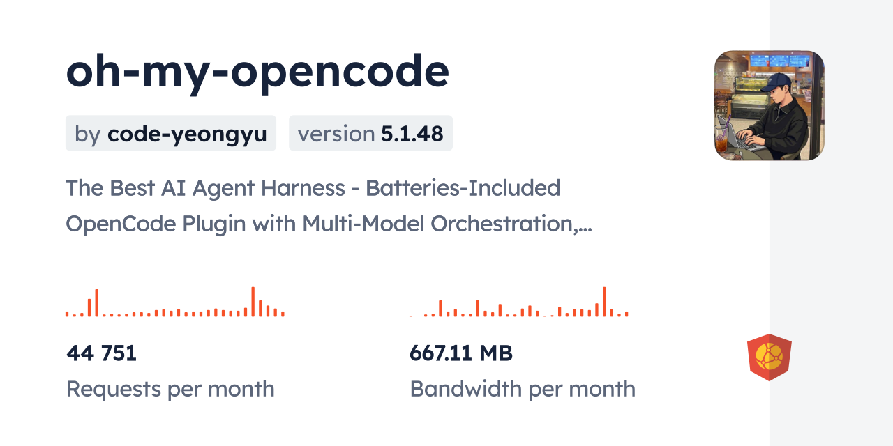 oh-my-opencode CDN by jsDelivr - A CDN for npm and GitHub